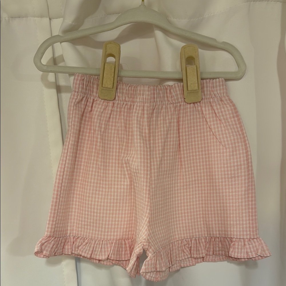 Charming Green and Pink Gingham Accessory - Picture 2 of 4
